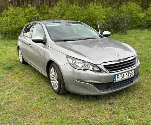 Peugeot 308 cena 31900 przebieg: 158600, rok produkcji 2014 z Leszno małe 92